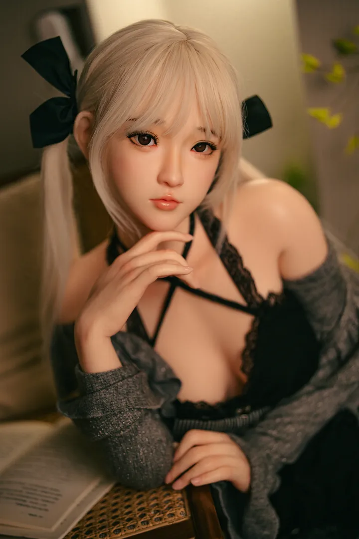 150cm (4ft11) Small Breasts Realistic Lifelike Silicone Sex Doll Haruki, ROS Head #18B